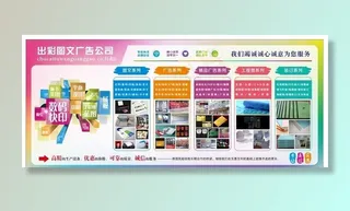 广告公司牌图片
