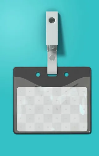 工作证样机图片