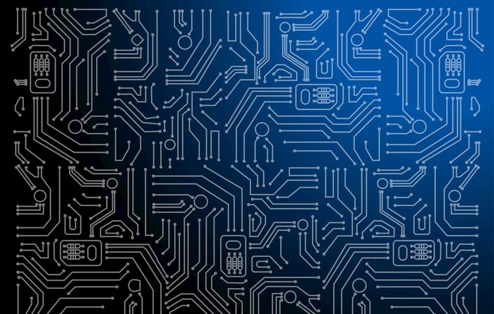 电路电子科技感背景图片