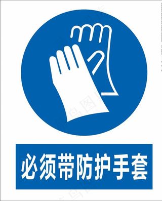 必须带防护手套图片