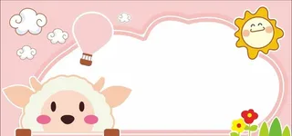 卡通牌子图片