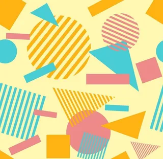 几何无缝印花图案图片