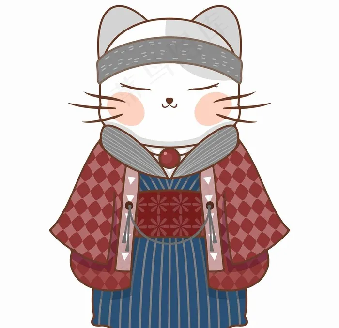 招财猫男图片