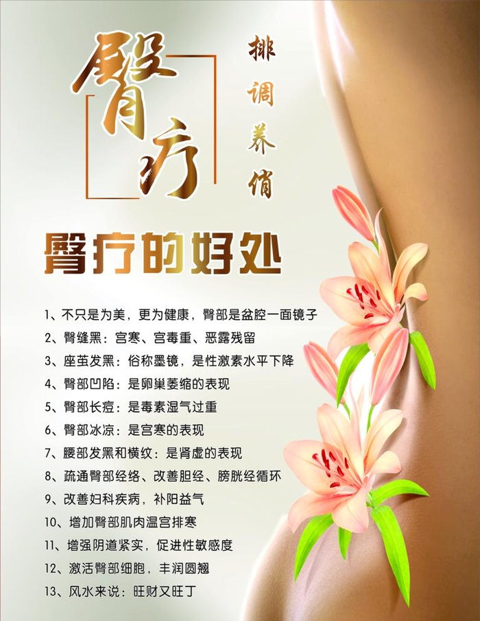 臀疗图片(3541x4726)psd模版下载