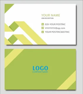 几何名片图片