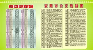 安阳市公交线路图图片