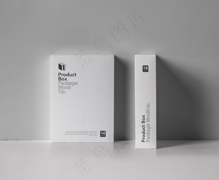 盒子样机图片psd模版下载