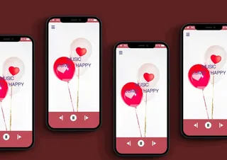 手机界面样机图片