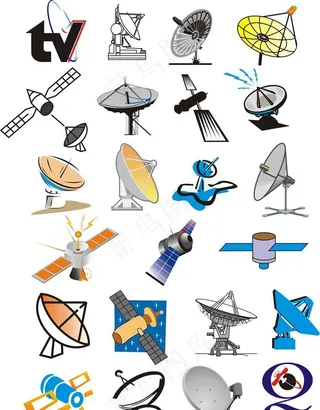 卫星天线图片