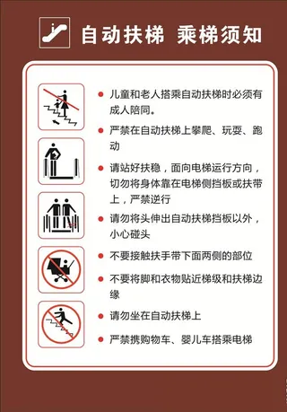 乘梯须知图片