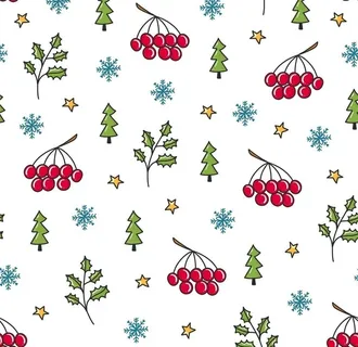 雪花圣诞树图片