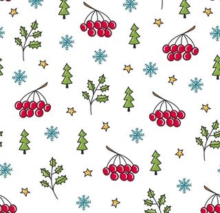 雪花圣诞树图片