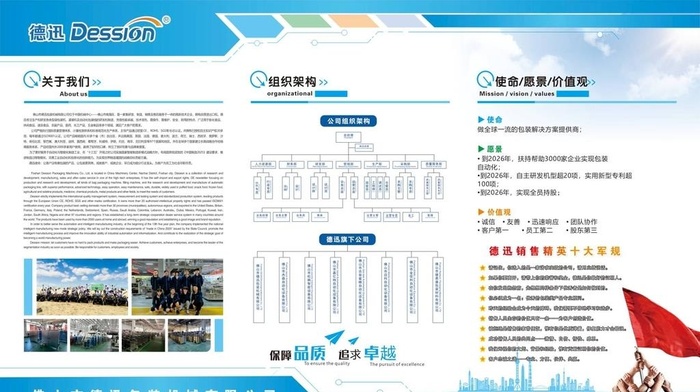 企业简介图片cdr矢量模版下载