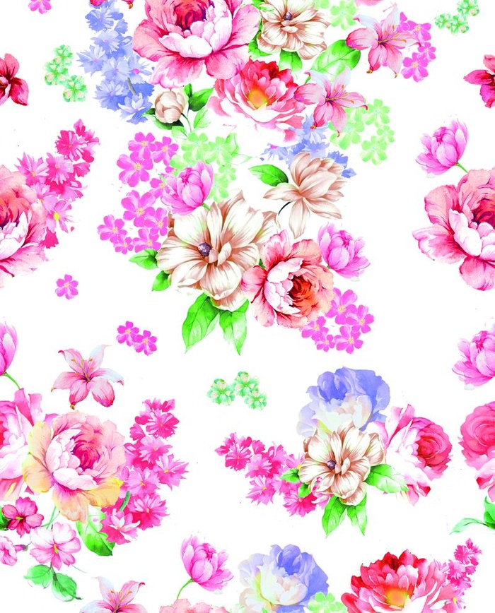 水彩花  图片
