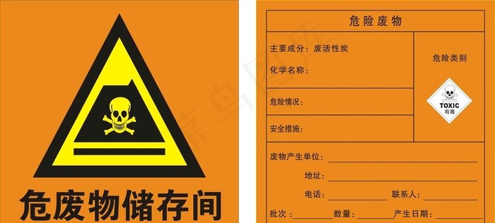 危险废物 图片