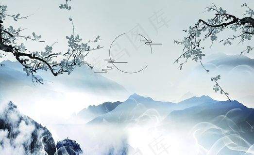 风景水墨画图片