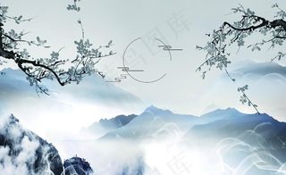 风景水墨画图片