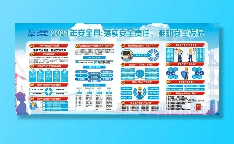 安全月图片(5197x2150)psd模版下载