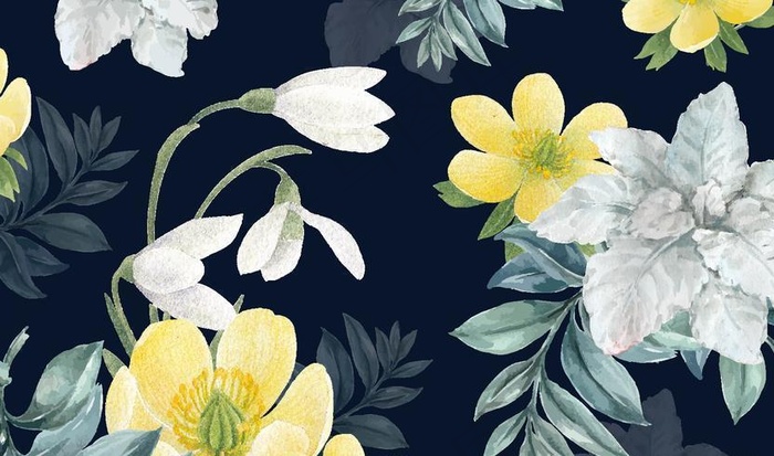 花朵 花卉 欧美印花 各种花图片eps,ai矢量模版下载