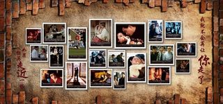 复古怀旧主题电影背景墙图片