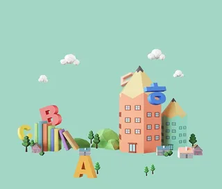 积木建筑智力开发图片