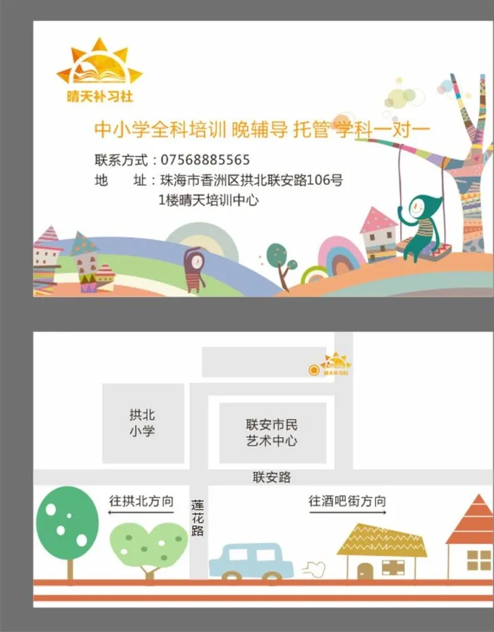 培训班名片图片cdr矢量模版下载