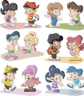 卡通儿童图片