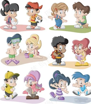 卡通儿童图片