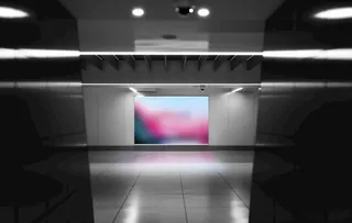 室内广告海报灯箱图片