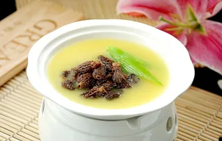 羊肚菌捞饭图片