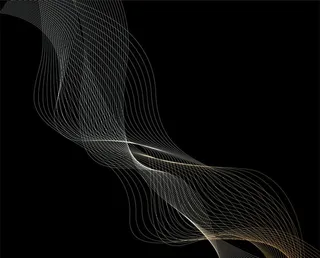 矢量色彩渐变线条图片