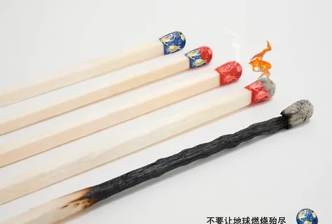 全球变暖公益广告图片