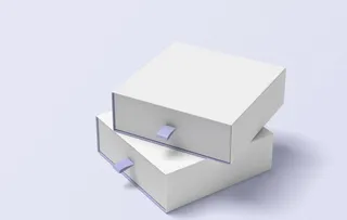 时尚抽屉盒样机图片