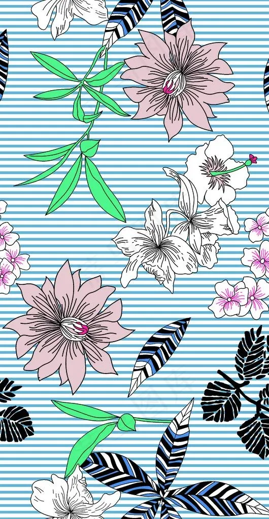 手绘花朵图片