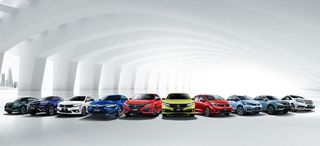 东风本田车阵图图片