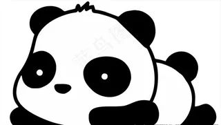 车贴 熊猫图片