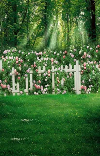 花园森林组合背景图图片 花园森林组合背景图图片