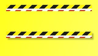 工地安全警示条图片