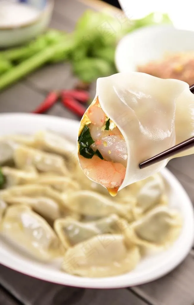 各色水饺图图片psd模版下载