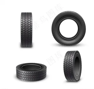 矢量汽车轮胎图片