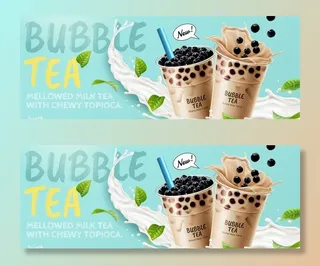奶茶海报图片