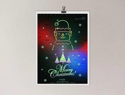 圣诞节海报图片
