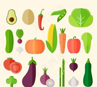 蔬菜图标图片