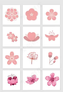 12款卡通花卉图片