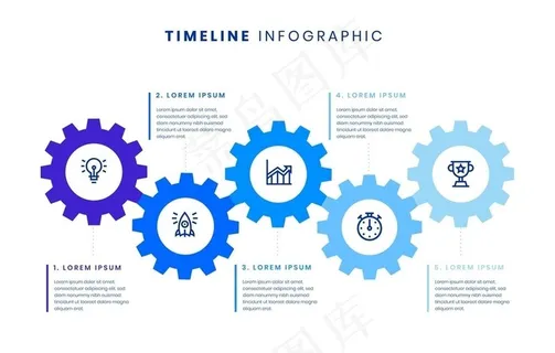 信息图模板 流程图片