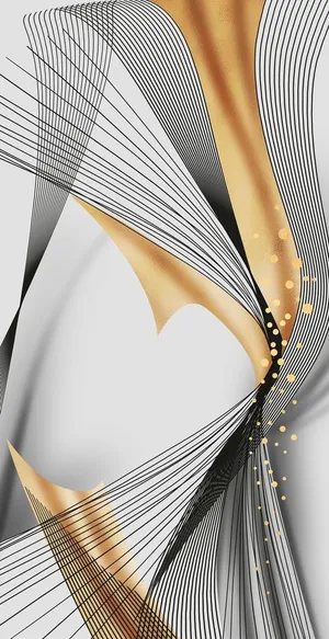 艺术线条飘带丝带绸带装饰画图片