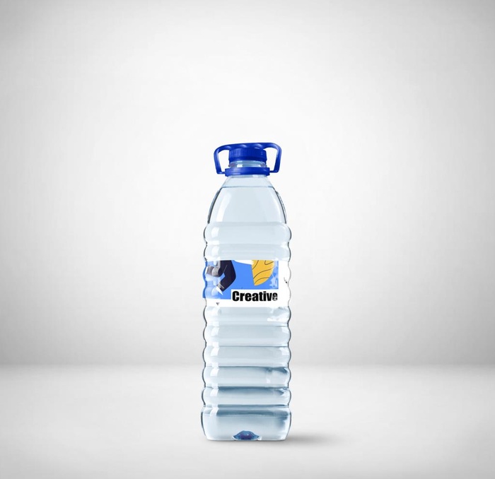 矿泉水瓶样机图片