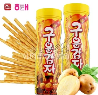 韩国海太烤薯棒108g图片