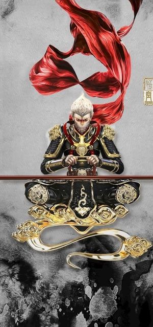 齐天大圣孙悟空艺术玄关图片