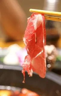 火锅涮羊肉图片